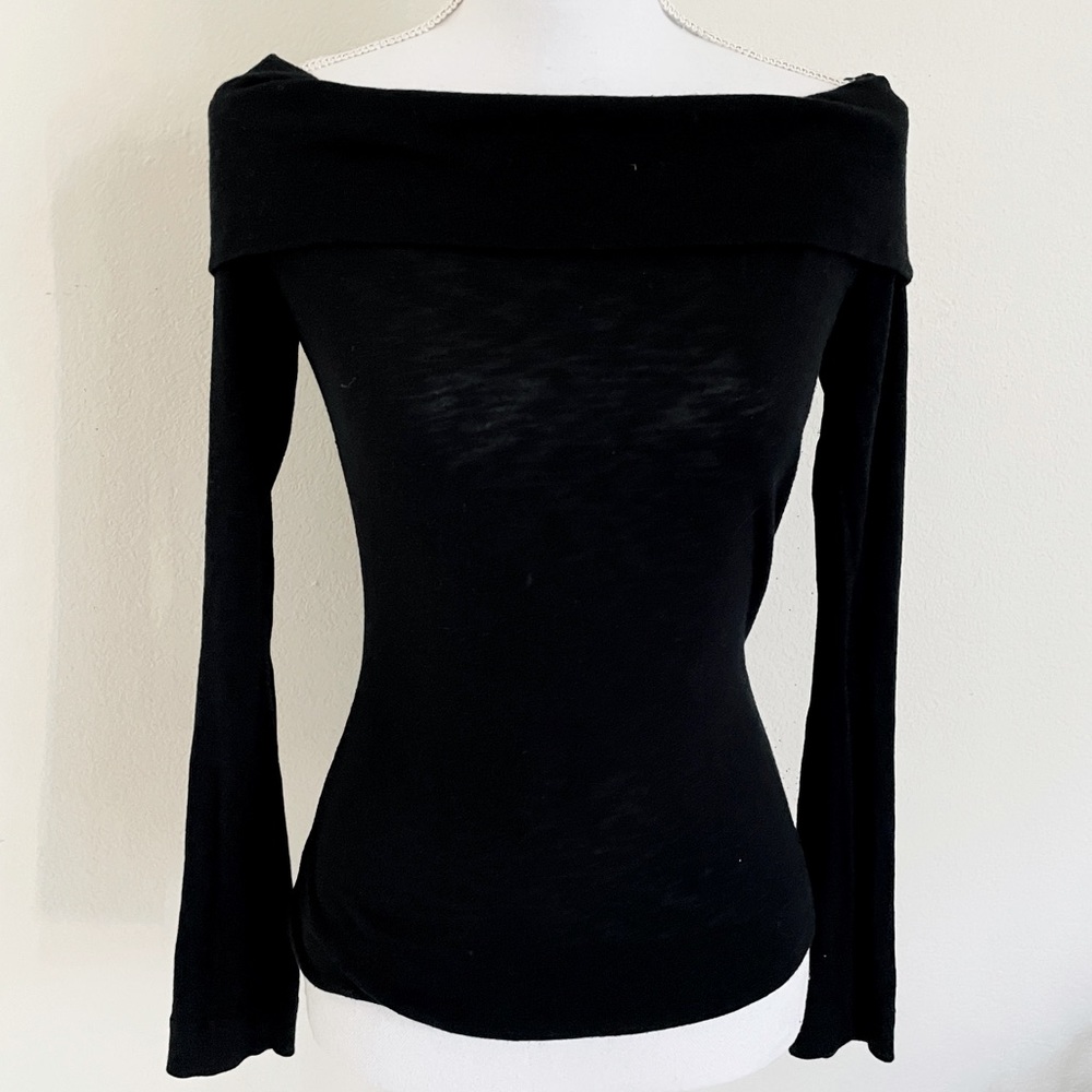 THE REFINERY BLACK SWEATER